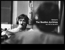 Tablet Screenshot of beatlesarchives.com